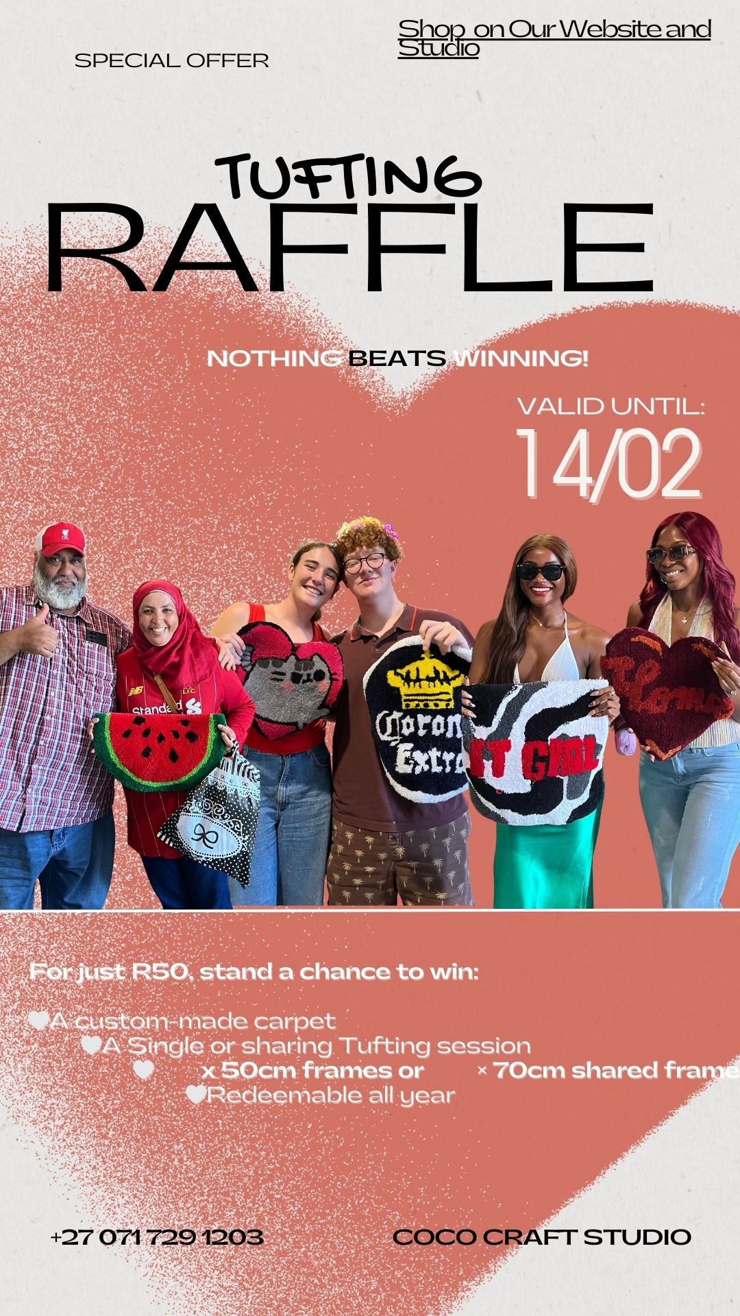 ❤️ Tufting Raffle 🎉