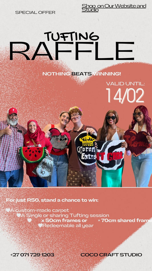 ❤️ Tufting  Raffle 🎉